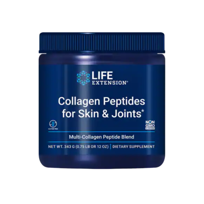 Life Extension, Peptídeos de colágeno para pele e articulações – 343 Gramas