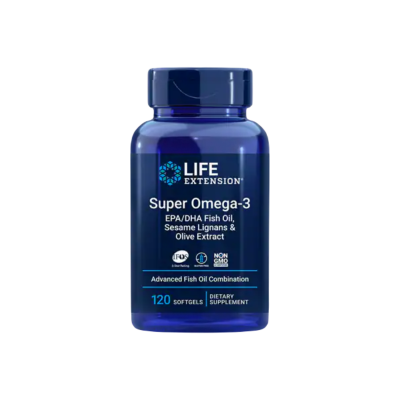 Life Extension Super Omega - 3 EPA/DHA – 120 Cápsulas