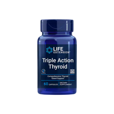 Life Extension - Tireóide de tripla ação - 60 Cápsulas